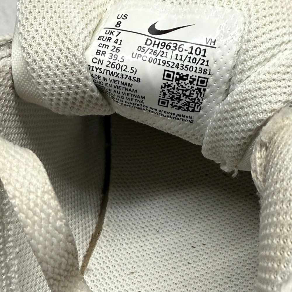 Nike Air Max Leather SC Triple White Men’s Size 8‎